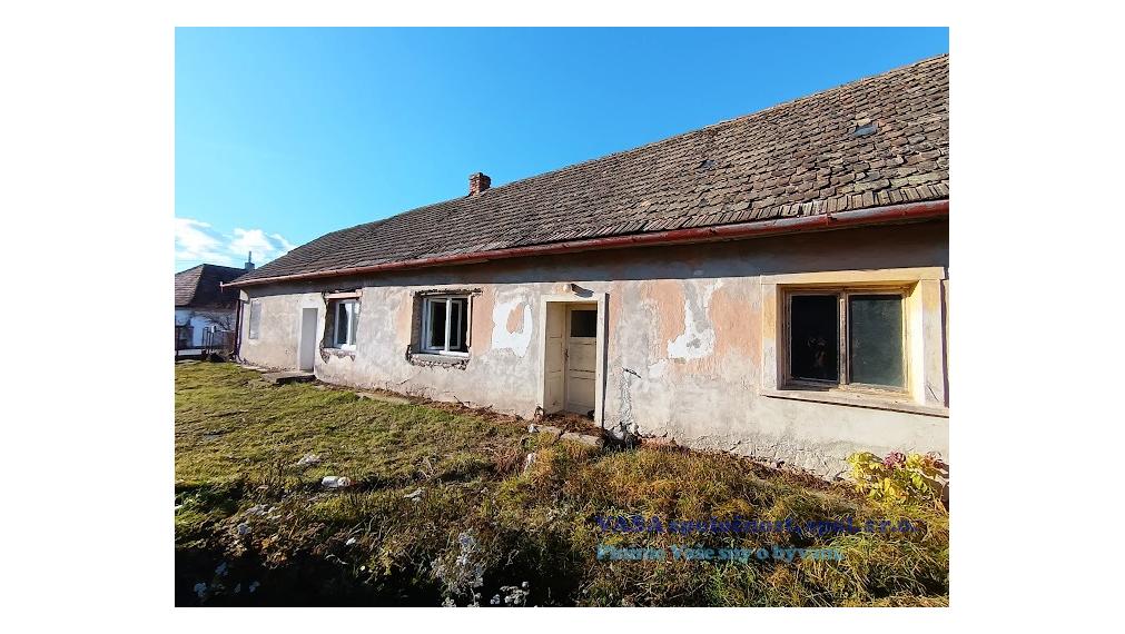 Na predaj malý rodinný domček v Pavlovciach, okr. Rimavská Sobota