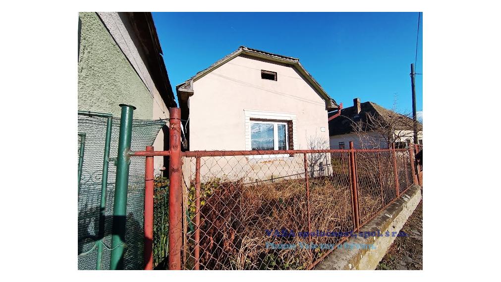 Na predaj malý rodinný domček v Pavlovciach, okr. Rimavská Sobota