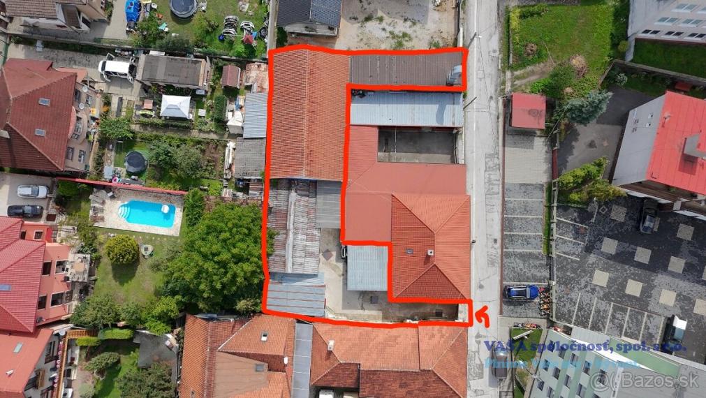 Podnikateľská budova v centre Rožňavy