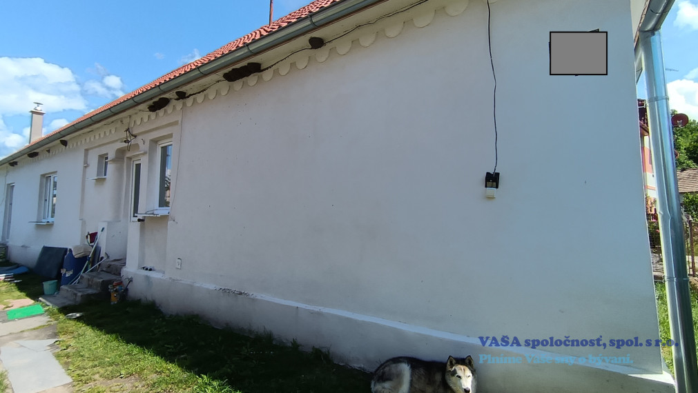 Na predaj je 3-izbový domček v obci Mojín okr. Rimavská Sobota.