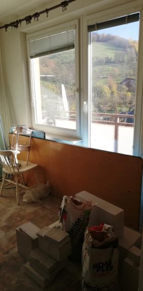 Na predaj 1- izb. byt v centre Tisovca s balkónom